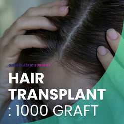 Girin Plastic Surgery - Hair transplant 1000 graft (incisional)